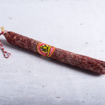 Salchichón ibérico vela