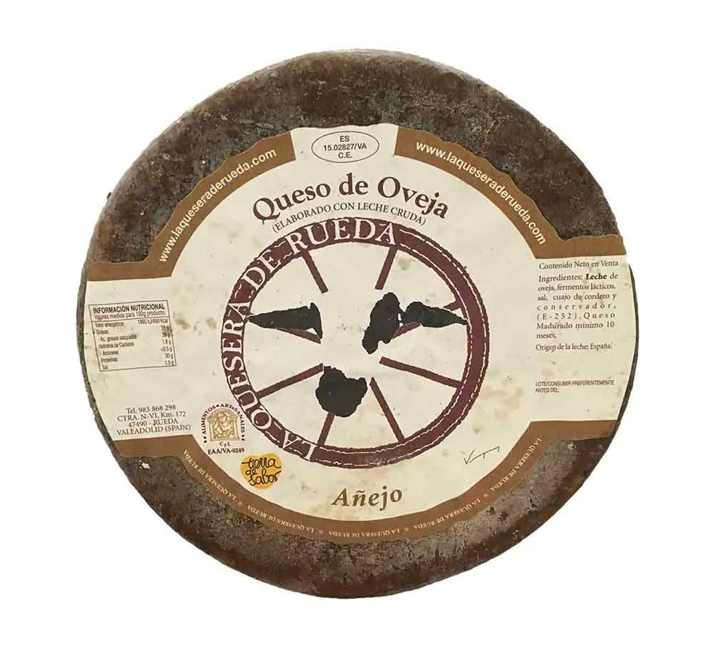 Cuña de queso oveja añejo