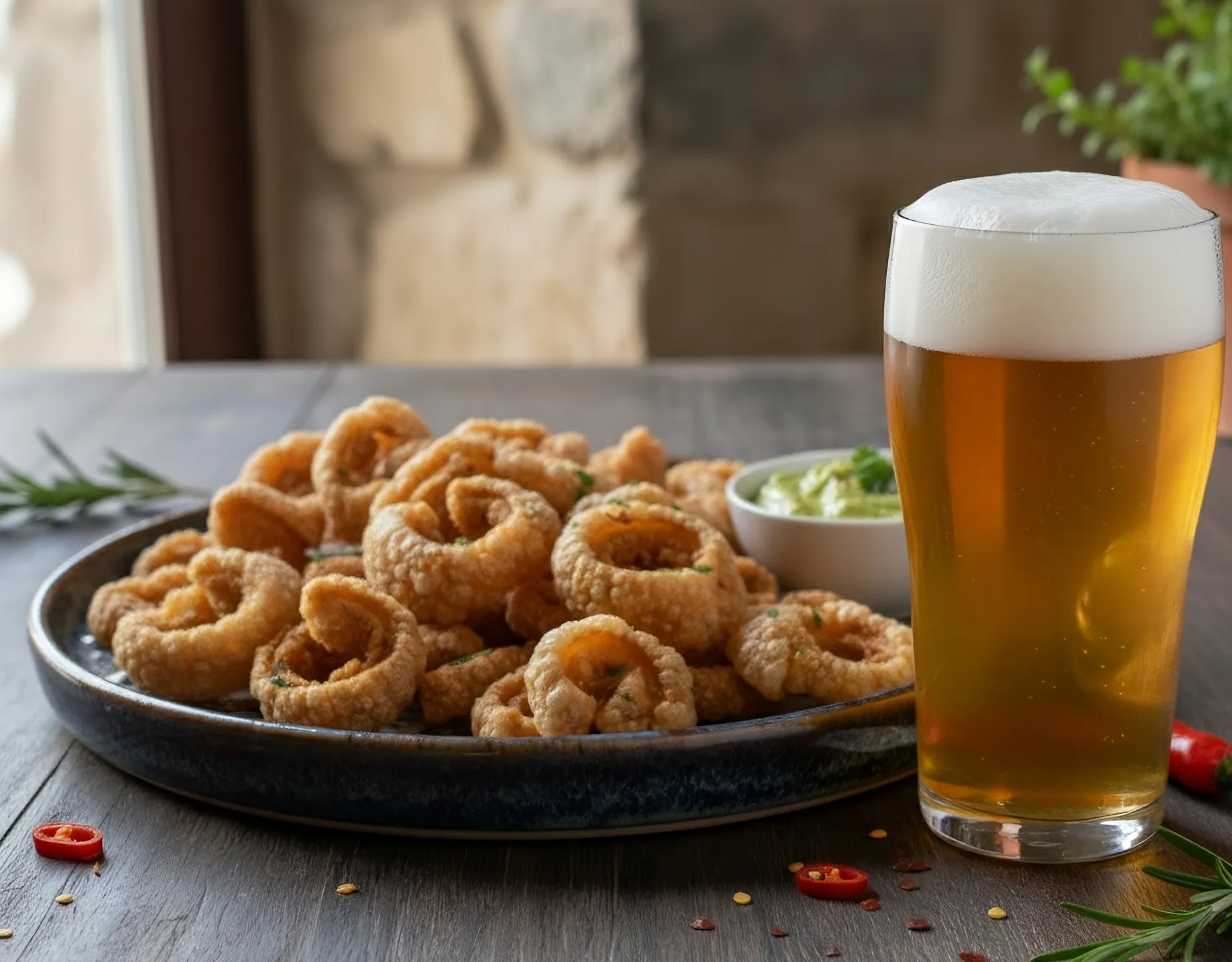 Morro de cerdo frito: 5 acompañamientos perfectos para un vermut